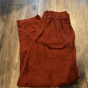 Old Navy Women's Rust Straight Leg Pants